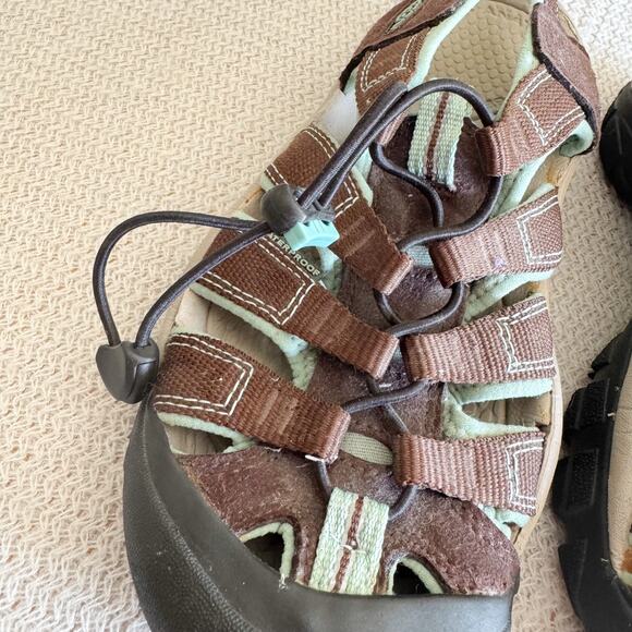 Keen Brown + Blue Newport H2 Outdoor Gorp Core Sandals Size 7.5 - Picture 3 of 11